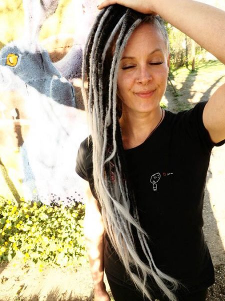Synthetische Dreadextensions (double end, 5 stk.)